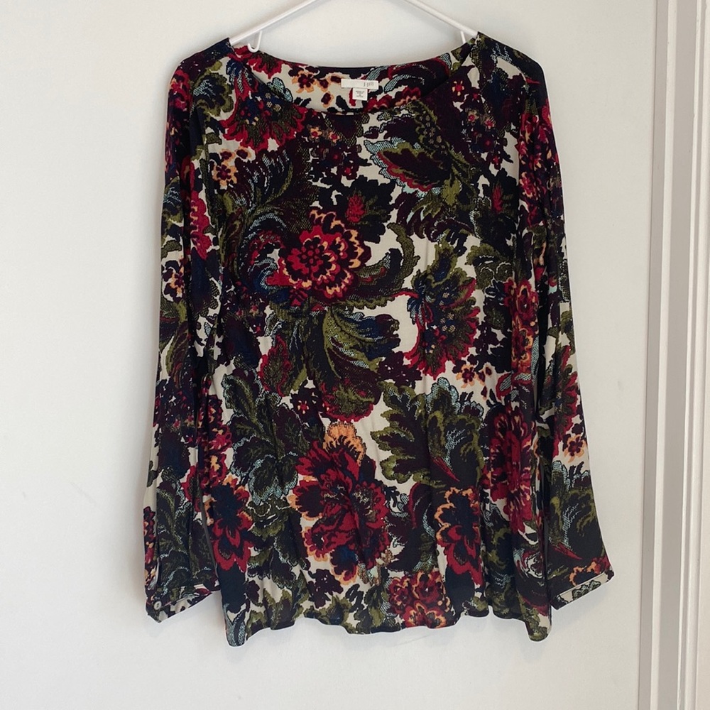 Medium, J. Jill petite floral top